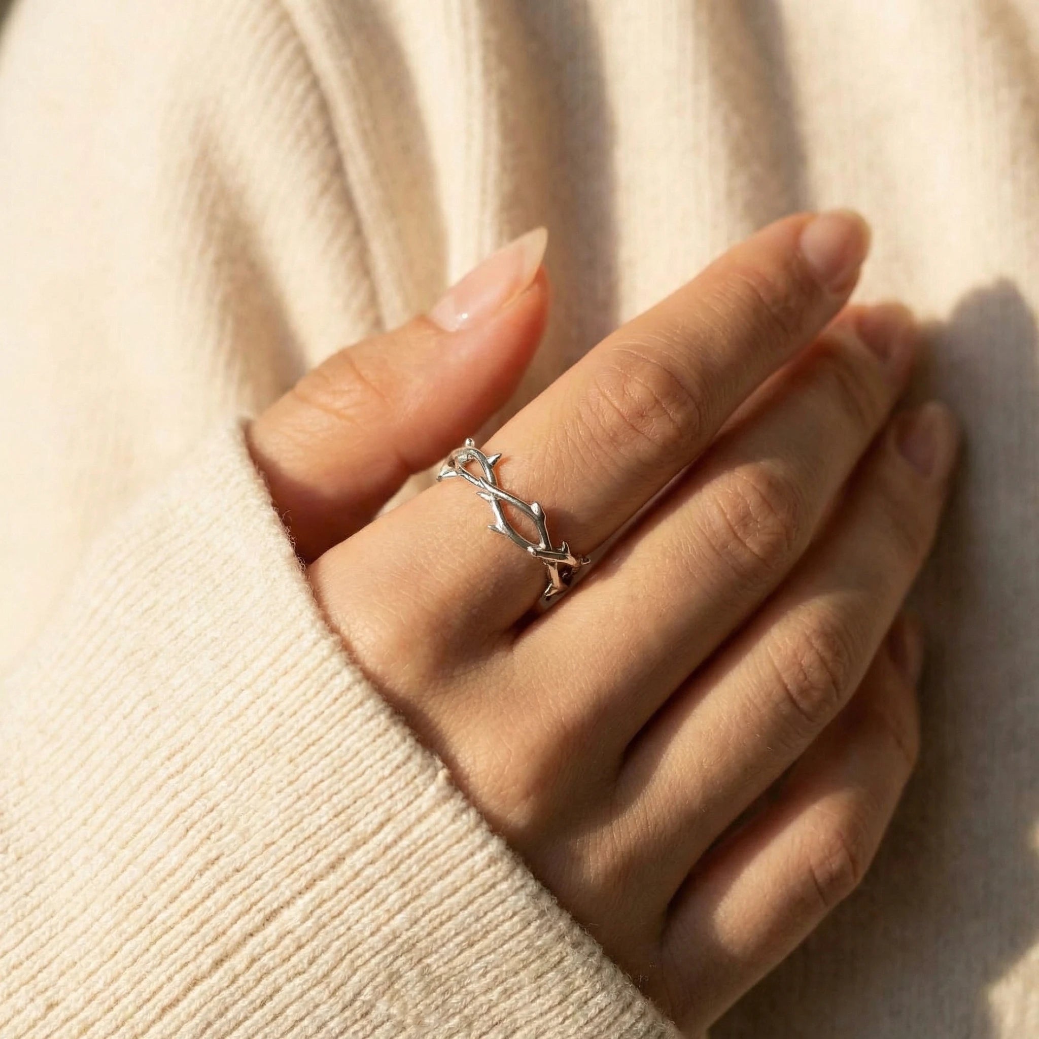 Thorn Crown Ring image 2