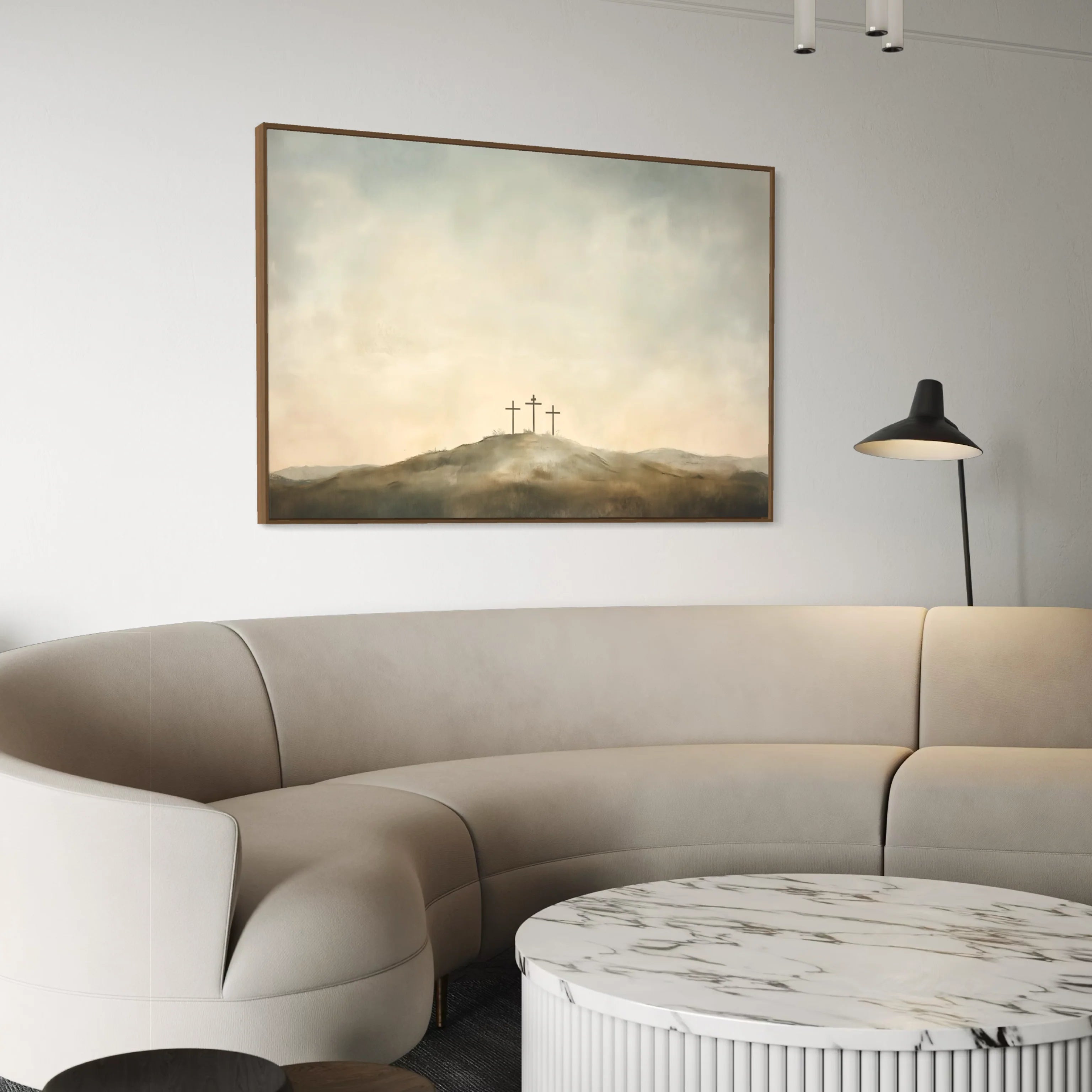 Mt Golgotha Canvas