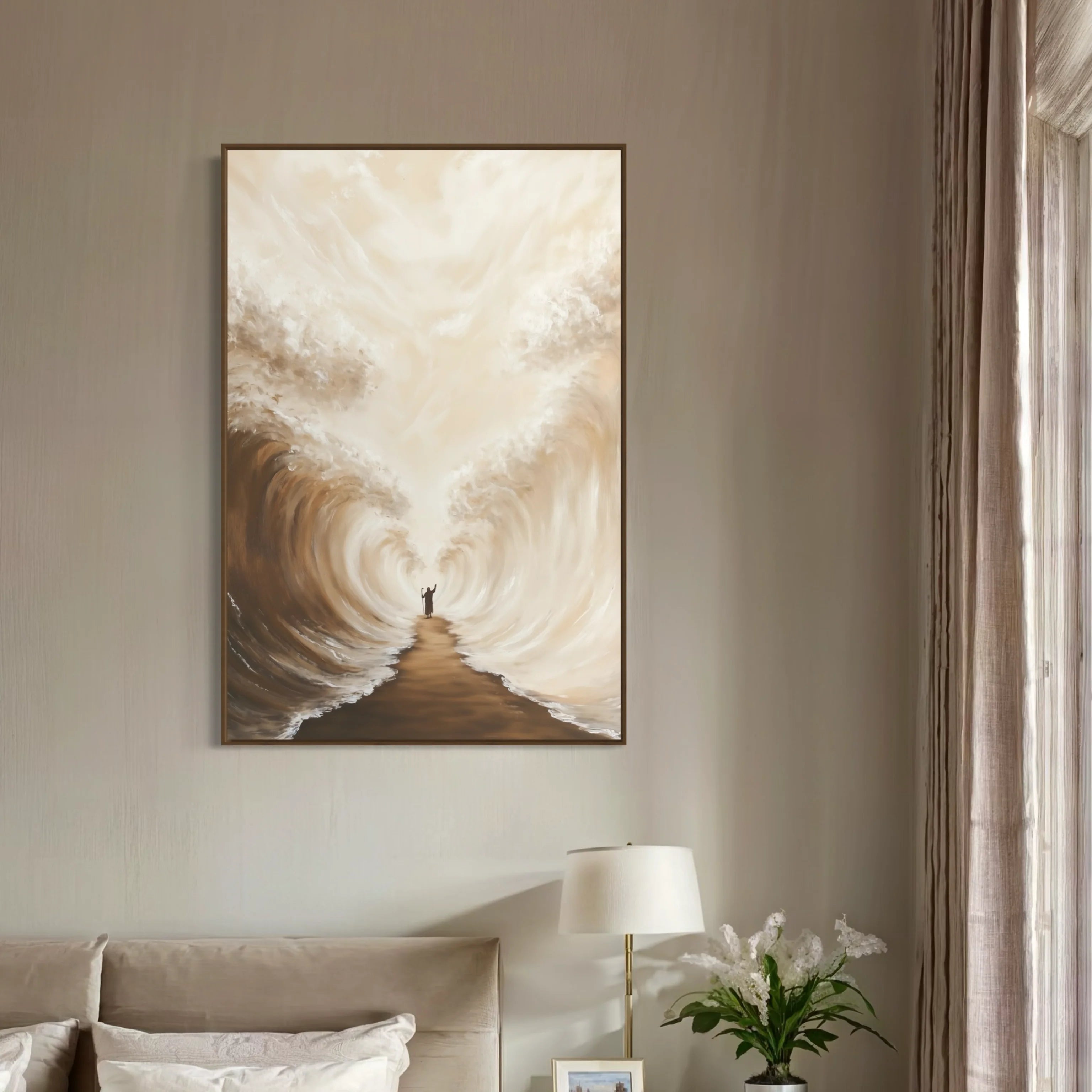 Parting the Red Sea Canvas
