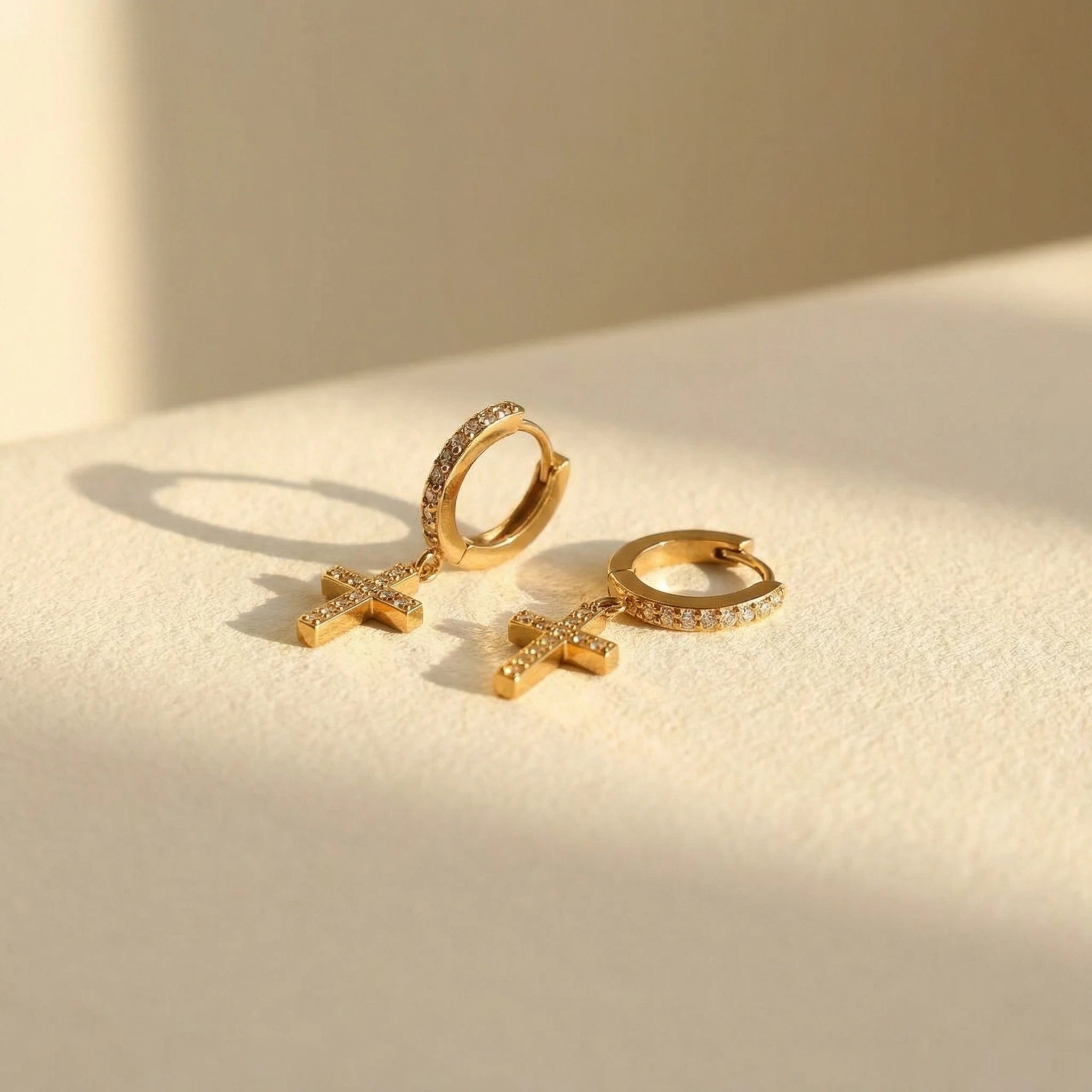 Cross Earrings image 1