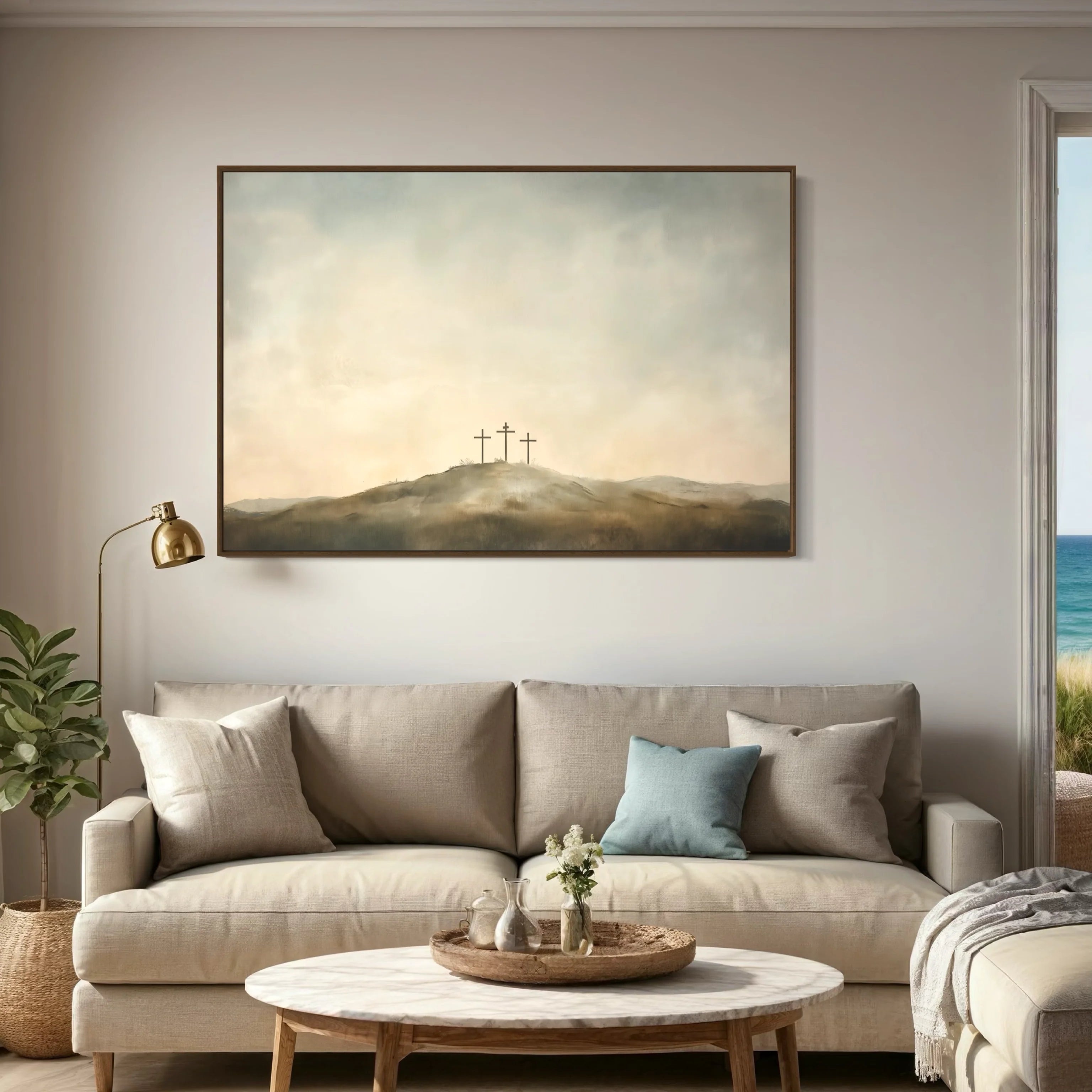 Mt Golgotha Canvas