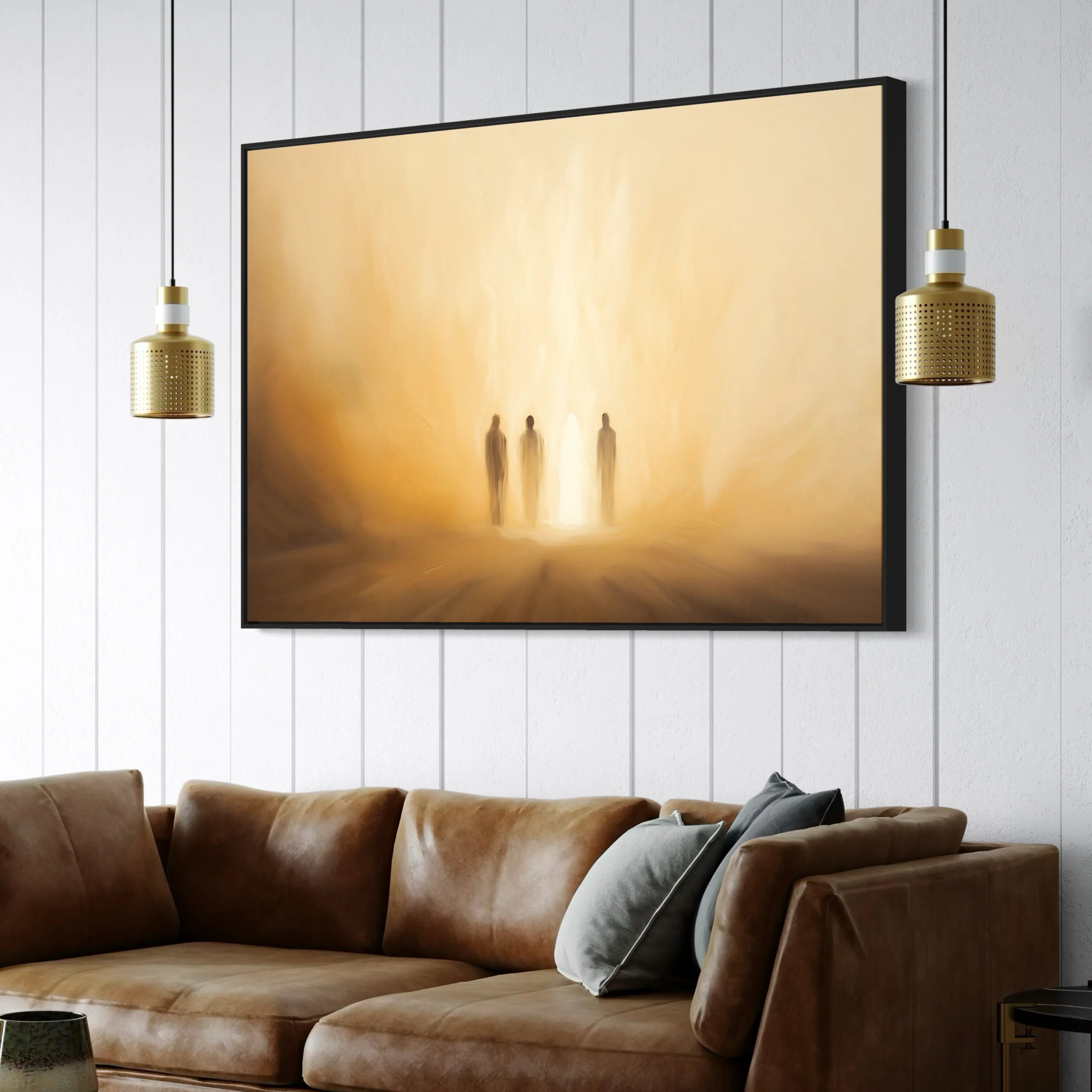 Another One in the Fire Canvas