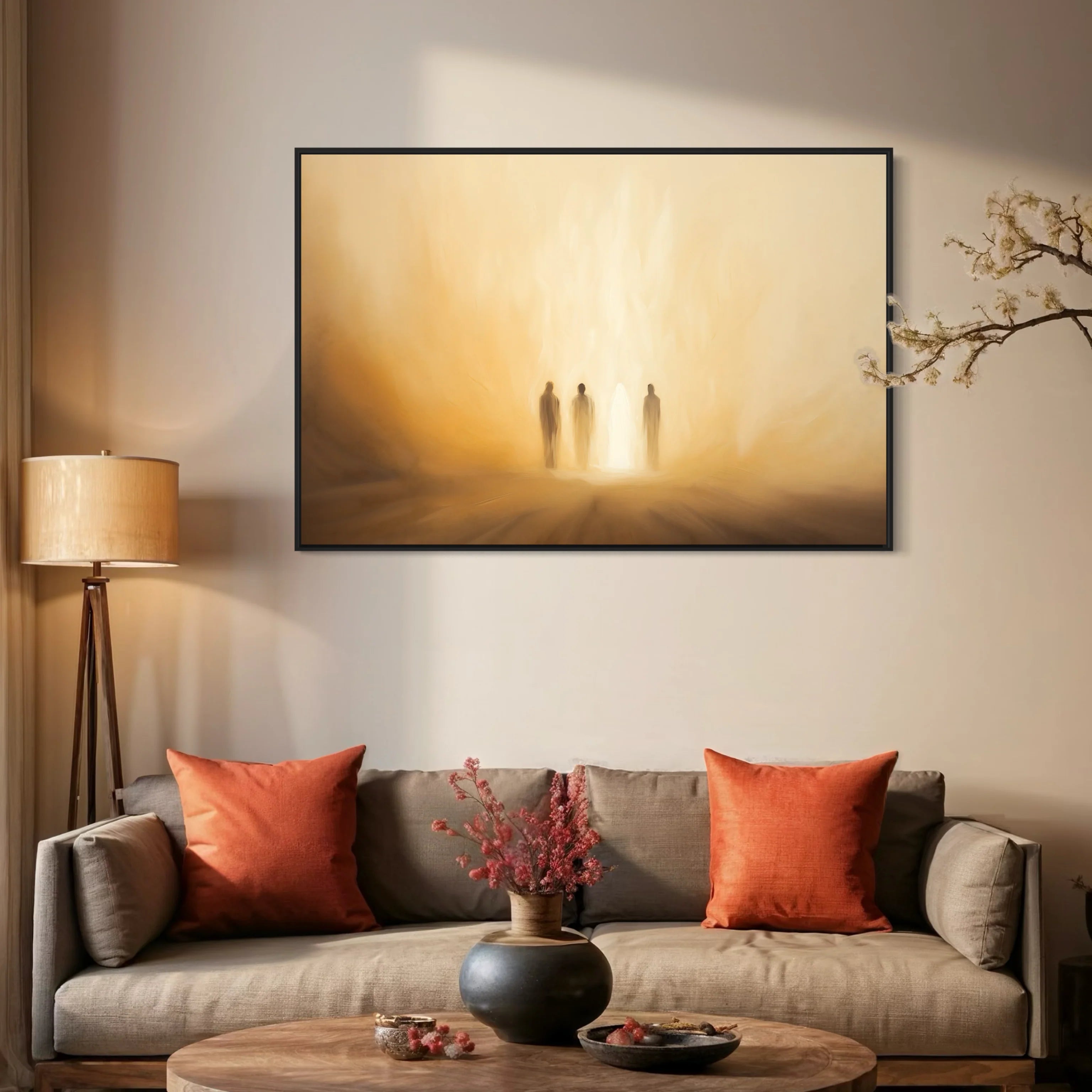 Another One in the Fire Canvas