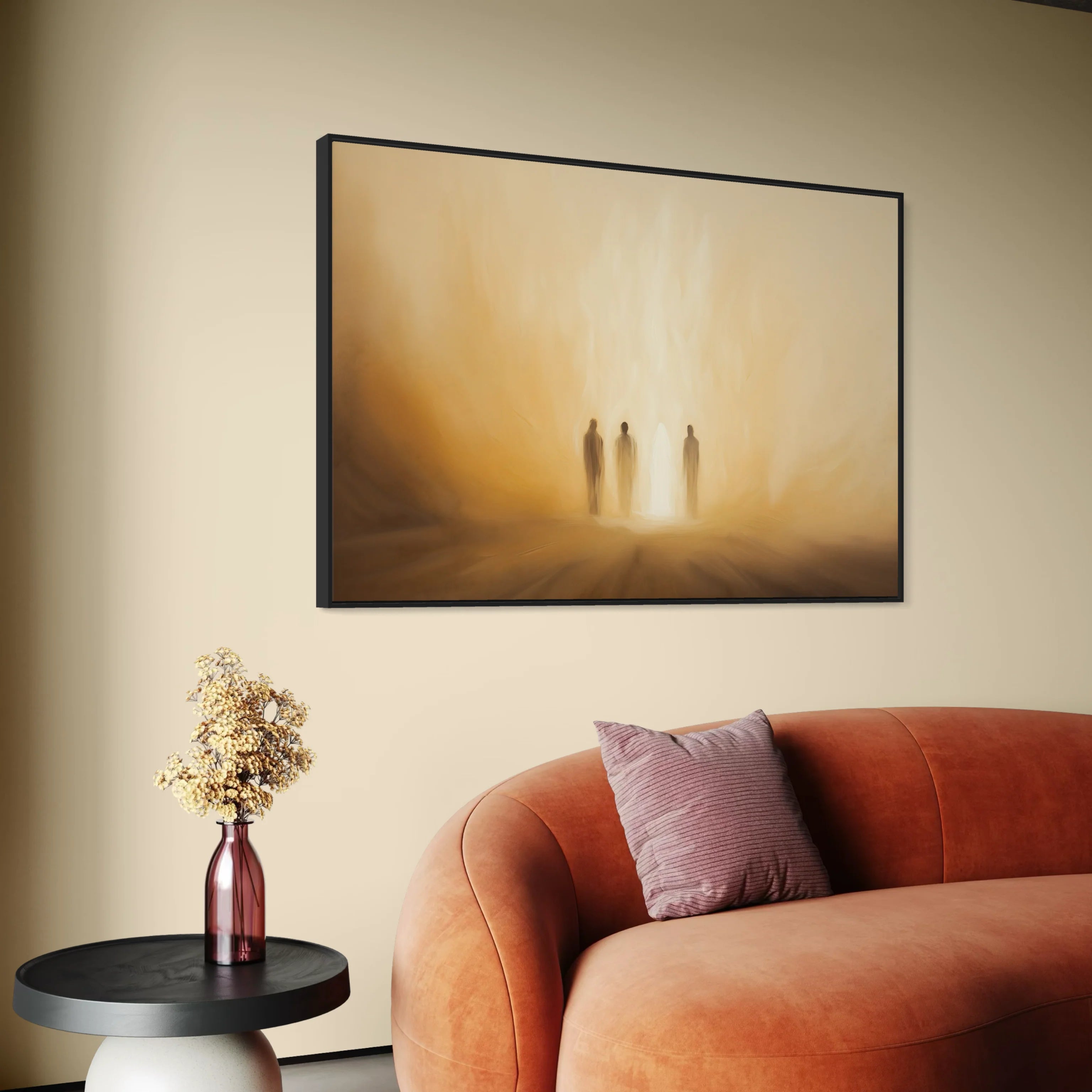 Another One in the Fire Canvas