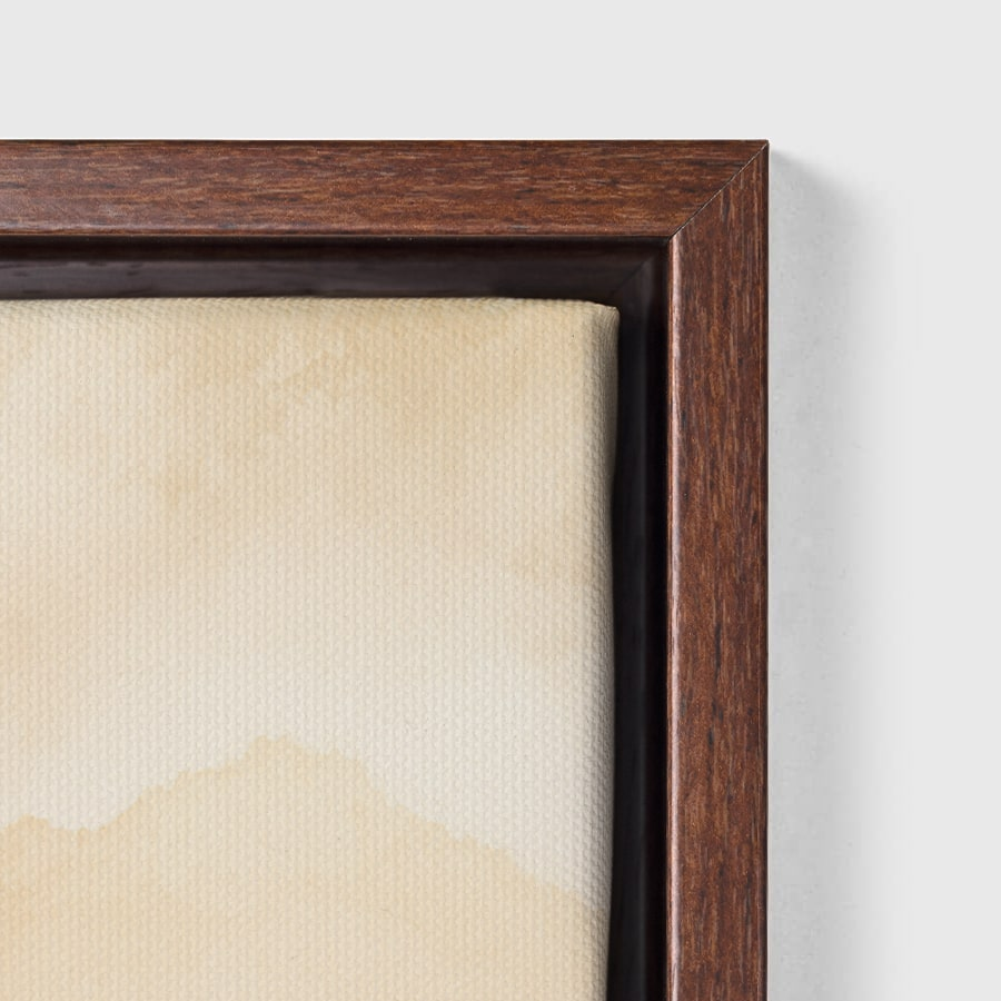 A canvas artwork depicting Jesus searching for the lost sheep, as described in the passage from Luke 15:4-7.
